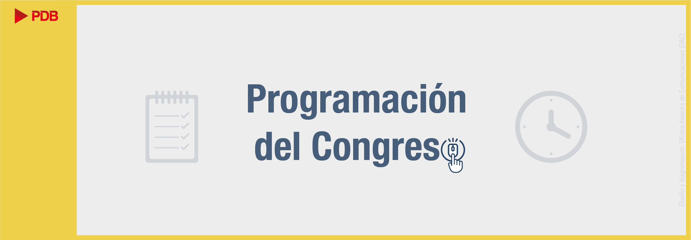 PROGRAMACIÓN CONGRESO