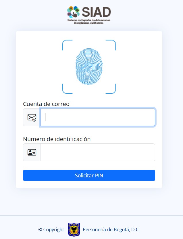 SIAD LOGIN