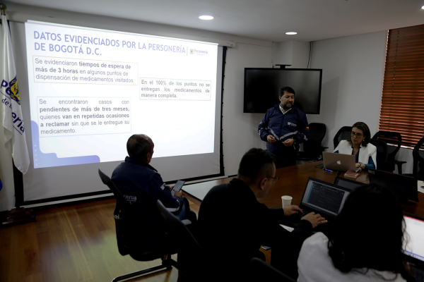 42% de las quejas de servicios de salud son por dificultad en acceso a medicamentos: Personería Distrital