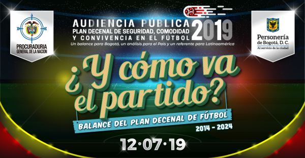 Audiencia pública 2019 ¿Y cómo va el Partido?