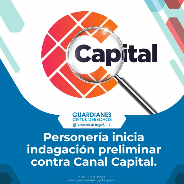 Personería inicia indagación preliminar contra Canal Capital
