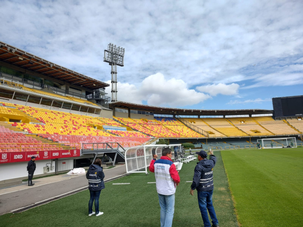 Personería de Bogotá alerta sobre diversos riesgos de seguridad y convivencia en el Estadio El Campín