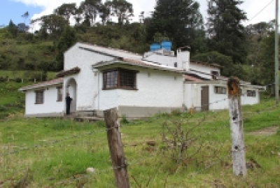 Se desplomó la casa de  los profesores en Sumapaz