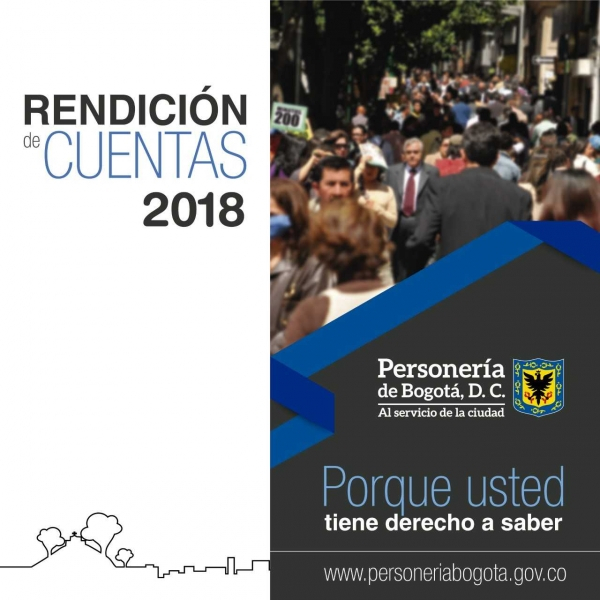 Personería inició rendición de cuentas de las 20 localidades