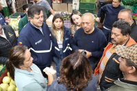 Personero de Bogotá recorrió la localidad de Kennedy para hacer seguimiento a temas de seguridad ciudadana, espacio público, abastecimiento de alimentos y acceso oportuno a la salud