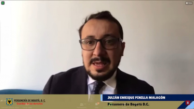 A los migrantes tambi&eacute;n les protegemos sus derechos: Personero de Bogot&aacute;, Juli&aacute;n Pinilla Malag&oacute;n.